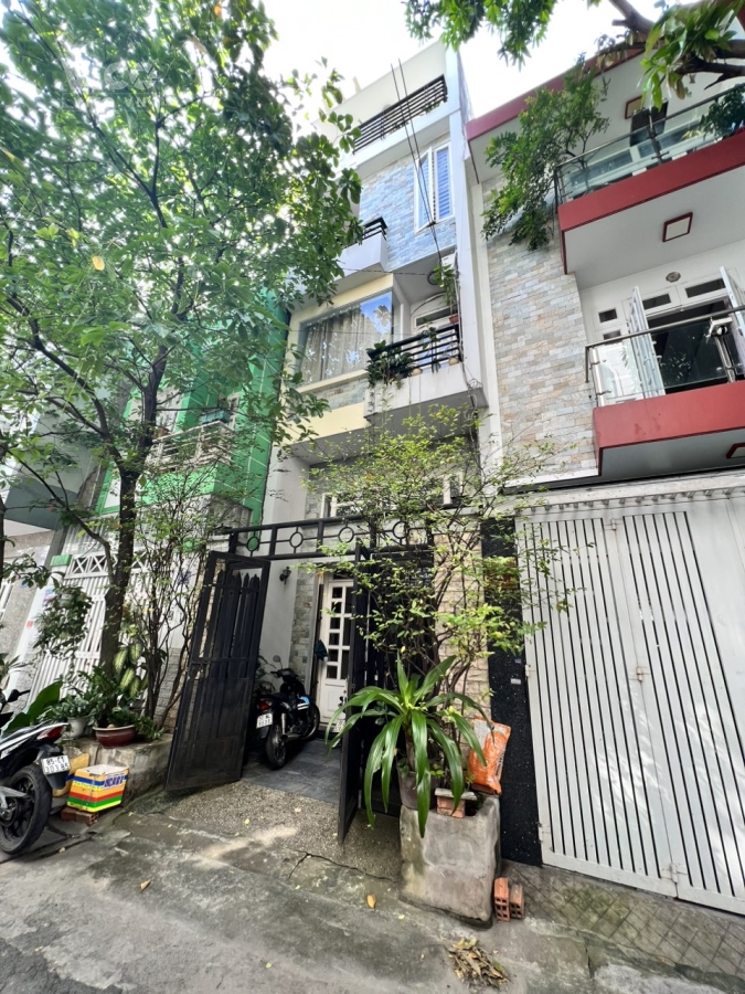 Bán nhà 2 mặt tiền trước sau hẻm 8m Gò Dầu, DT 4x18m, lửng 2 lầu st, Gía 8.8 tỷ TL