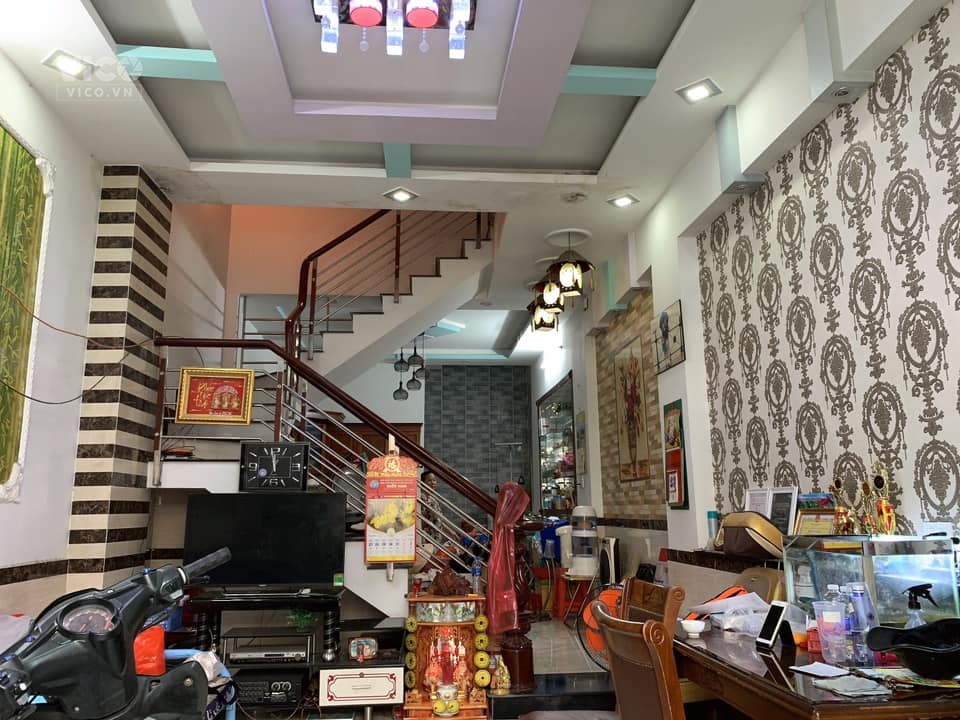 NhàHXHvàonhà Quangtrung P8 GòVấp 60M 4tầng 4PN 5WC S.Thượng Giá6tỷTL