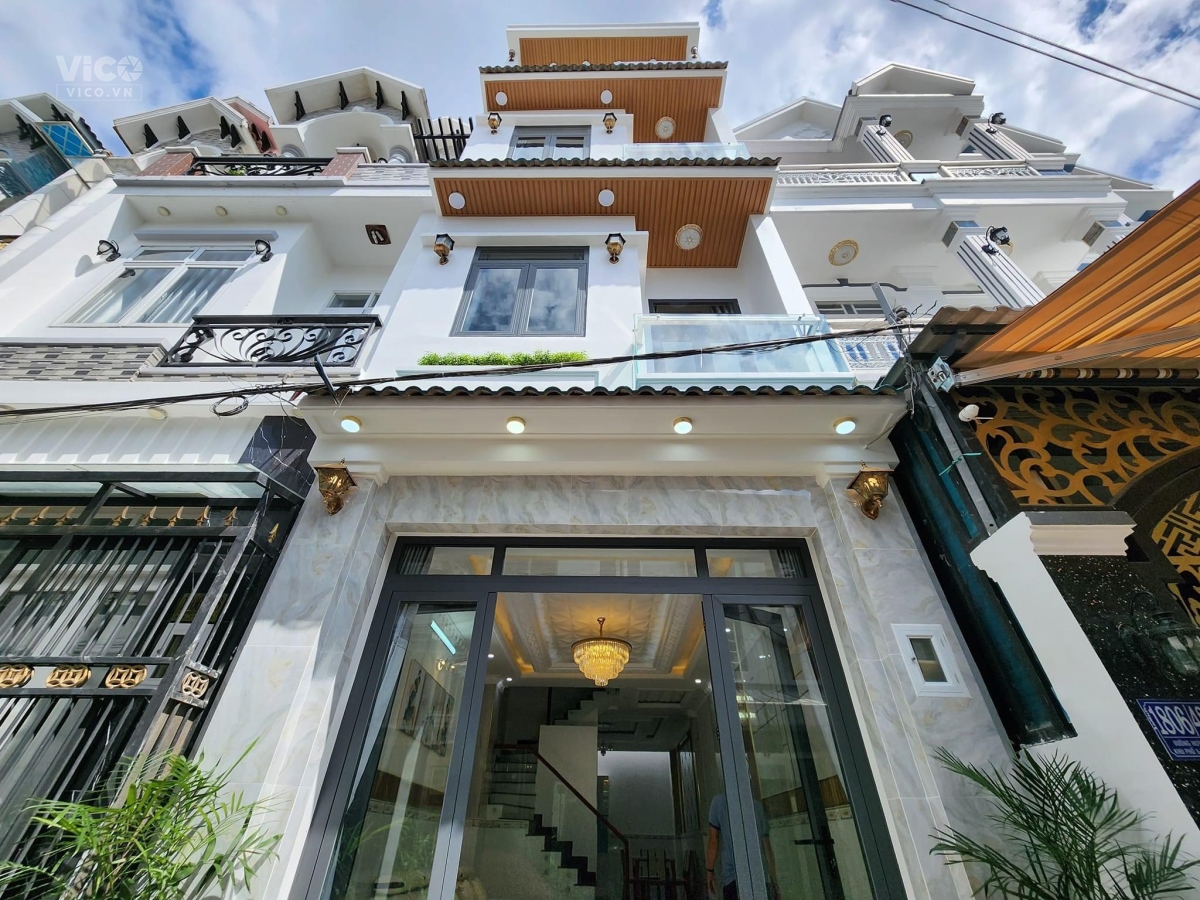 BÁN NHÀ PHỐ ĐẸP HIỆN ĐẠI 2 LẦU ST HXH 1806 HUỲNH TẤN PHÁT THỊ TRẤN NHÀ BÈ.